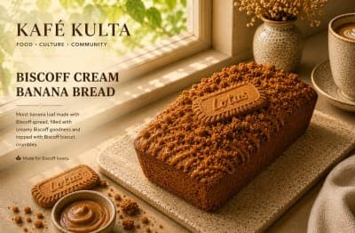 Banana Bread Biscoff Cream